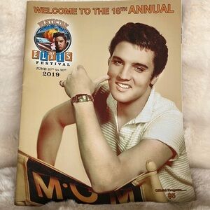 Elvis Festival 2019 Program - Cream Cover